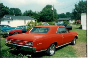 Chevelle Moms Back Yard 2 1987